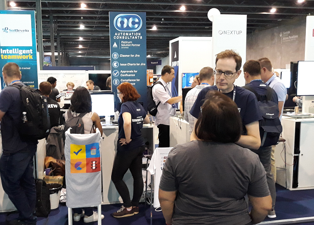 AC exhibits at Atlassian Summit 2018