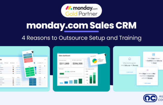 monday.com Sales CRM – 4 reasons to outsource setup and training