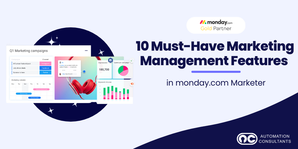 monday Marketer – 10 Must-Have Marketing Management Features