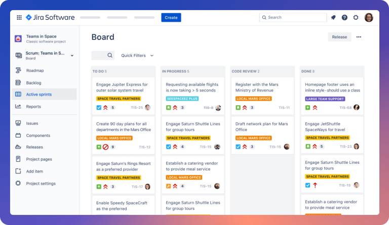 A screenshot of Jira Software dashboard, with Jira training by Automation Consultants