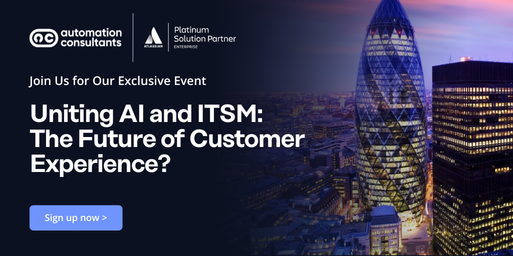 Join Us on 12 October for ‘Uniting AI and ITSM: The Future of Customer Experience?’