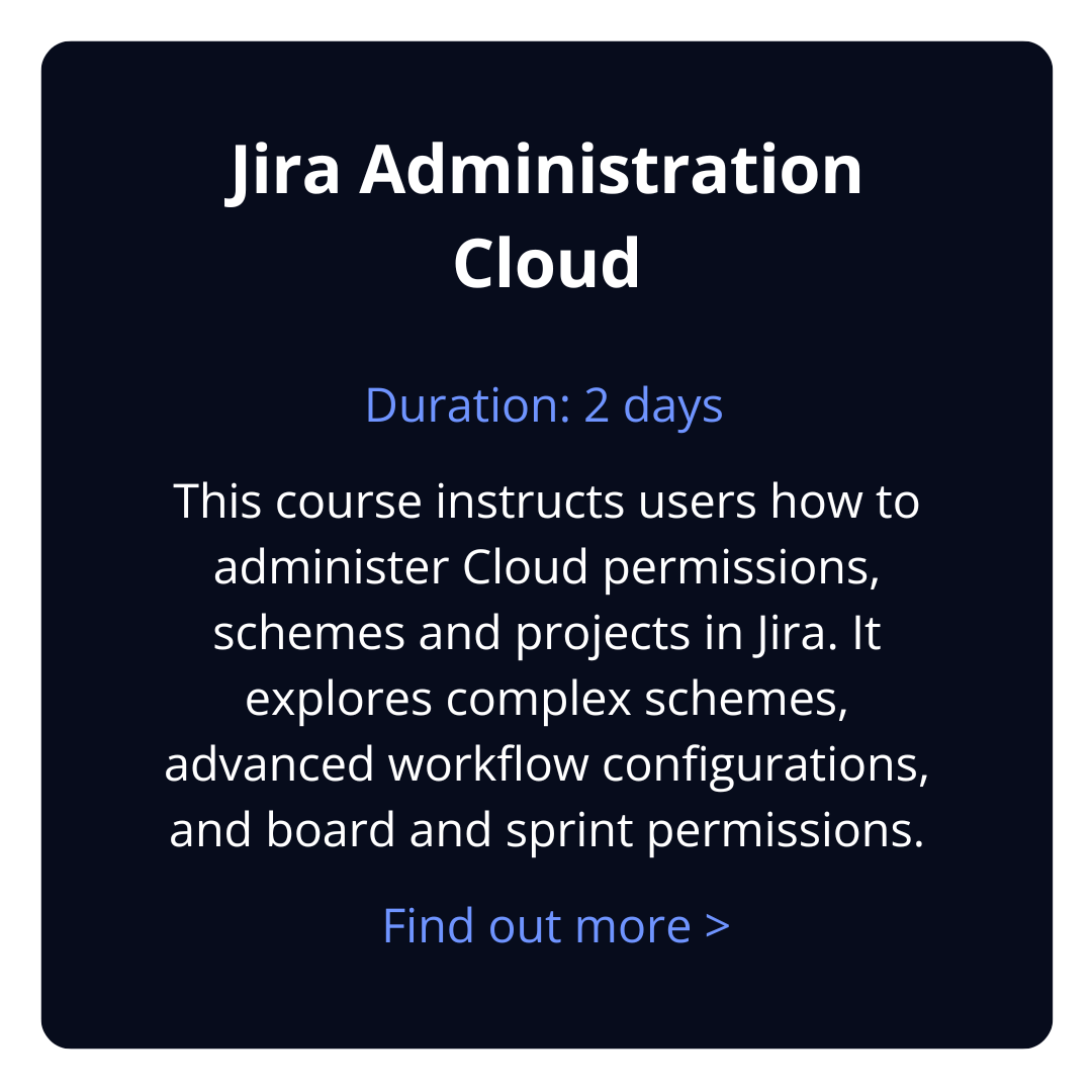 Jira Administration Cloud