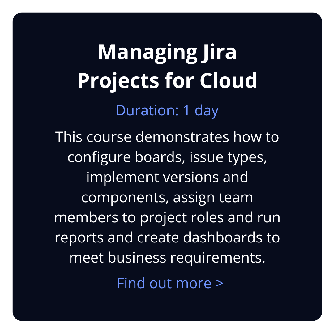Managing Projects for Cloud