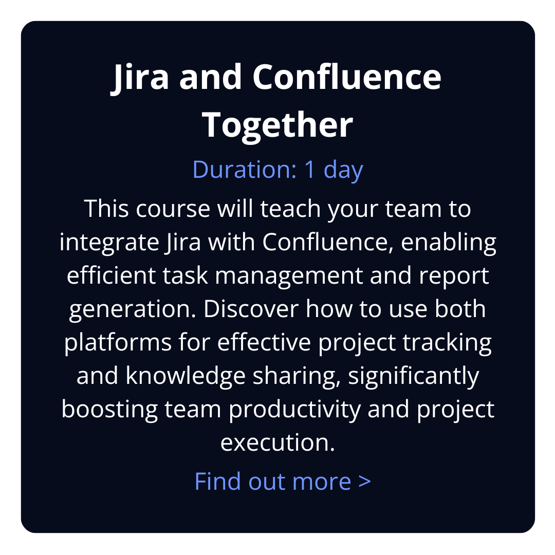 Jira and Confluence Together