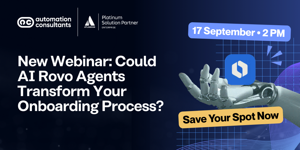 New Webinar: Could AI Rovo Agents Transform Your Onboarding Process?