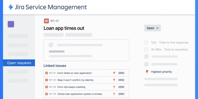 JSM - Incident management example screen by Automation Consultants