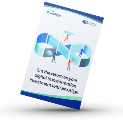 Jira align return on investment icon